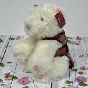 NWT Vintage 2001 Victoria's Secret Gund Lola Plush Stuffed Dog w/ Plaid Jacket